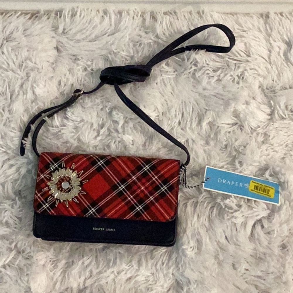 Navy Blue Side Bag
